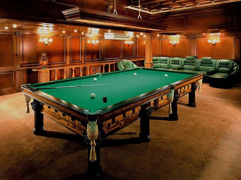 russian 12 foot snooker table