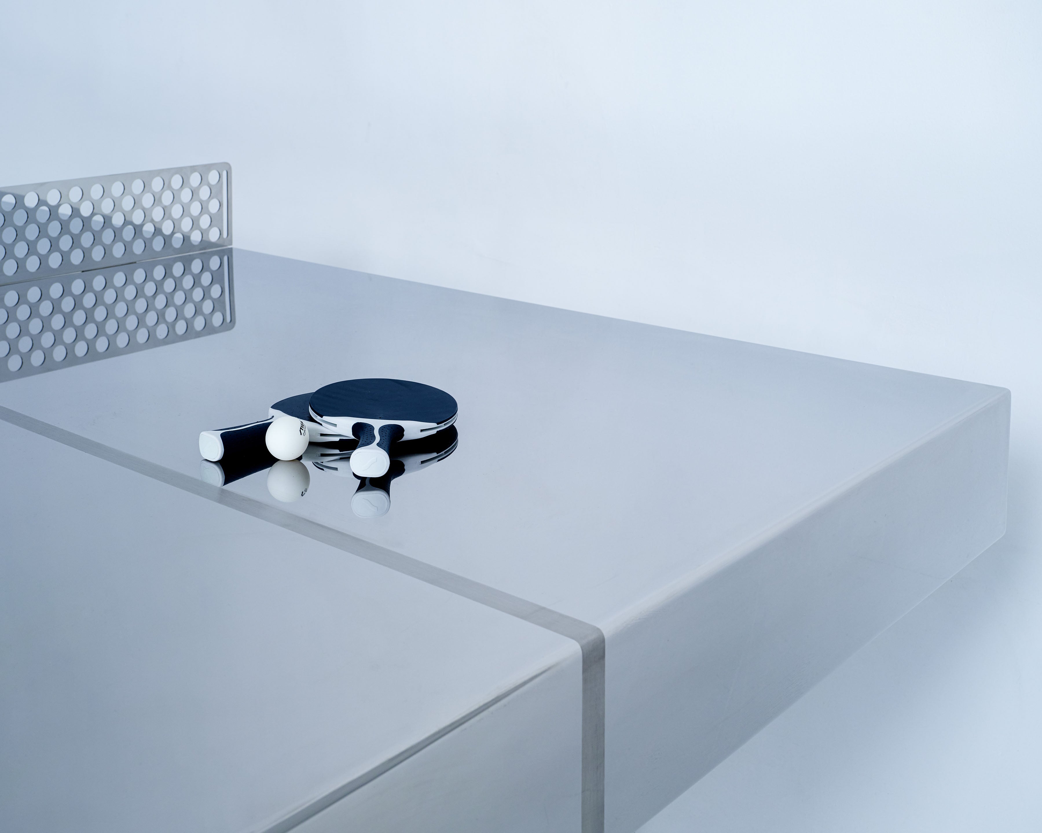 deco lux stainless steel ping pong