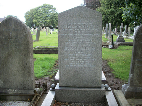 Jane Duffin grave in Goole Yorkshire England