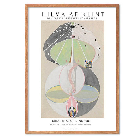 hilma af Klint exhibition poster