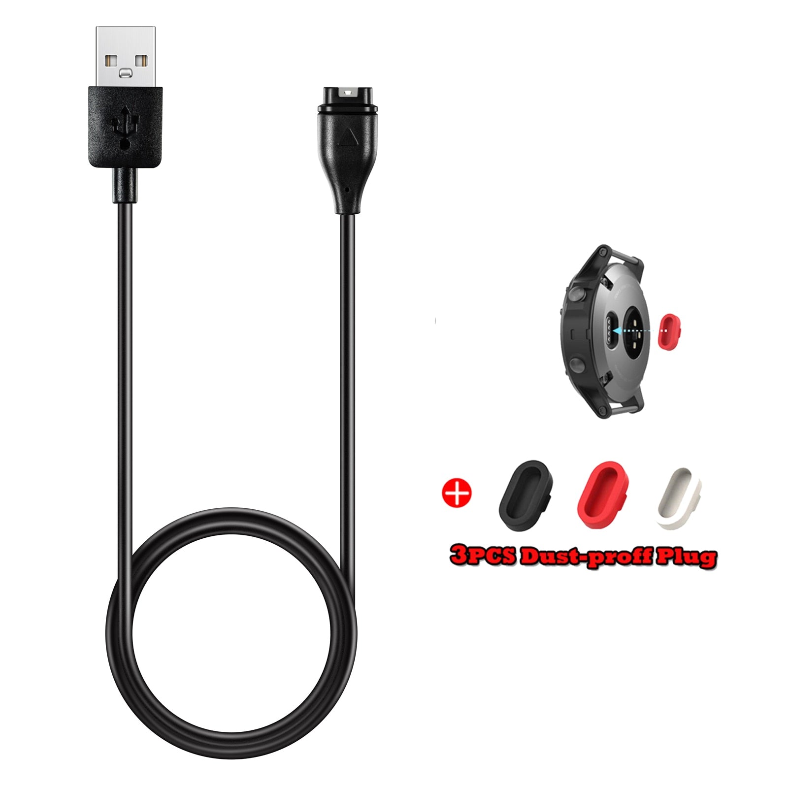 USB Charging Cable for Garmin Vivoactive 3 charger – Watchrunscape