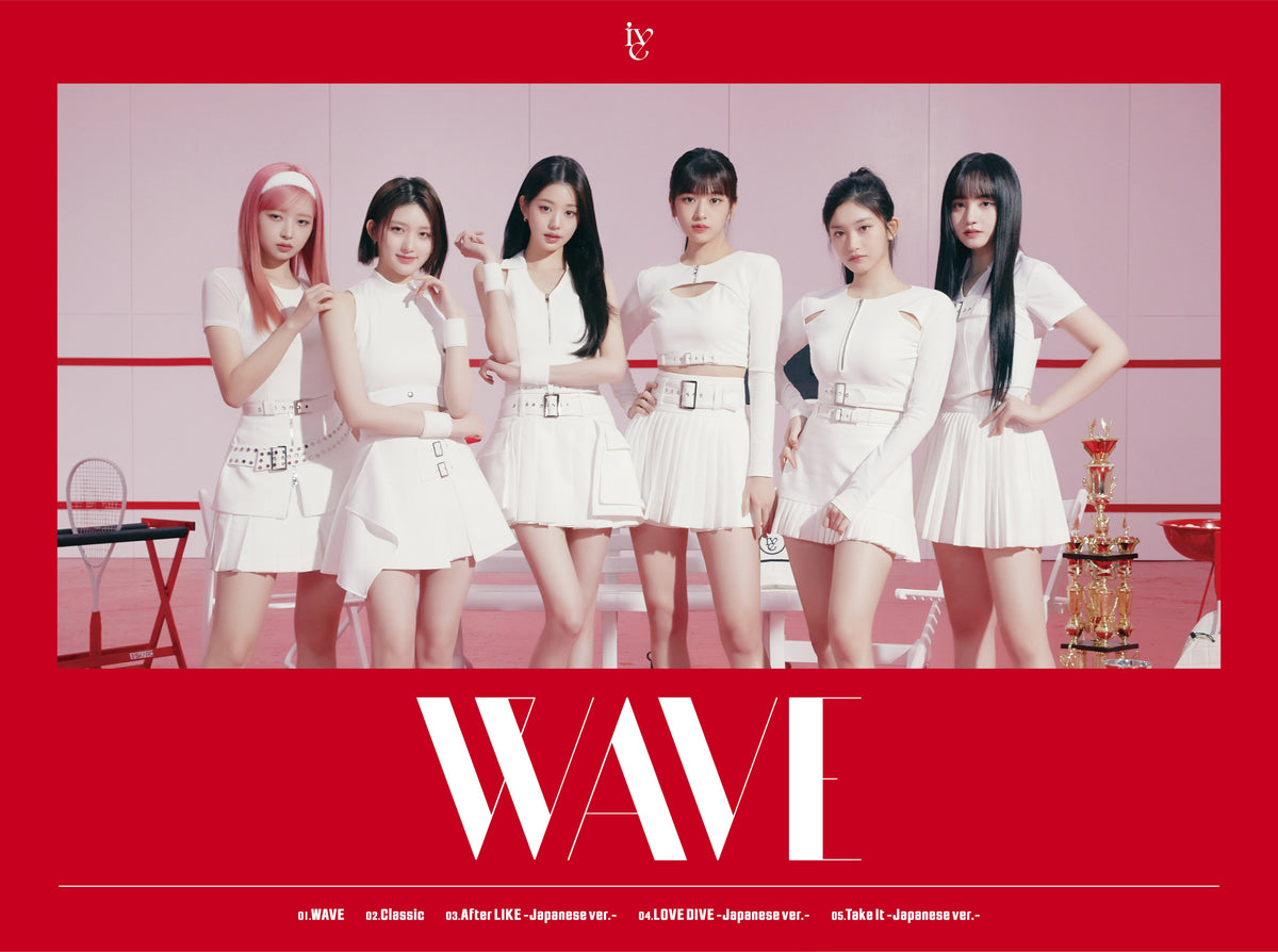 IVE - WAVE 1st Press Regular Edition CD – KPOP MARKET [Hanteo & Gaon ...