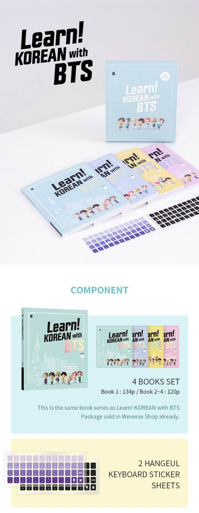 Learn! KOREAN with BTS [Book ONLY Package] – KPOP MARKET [Hanteo