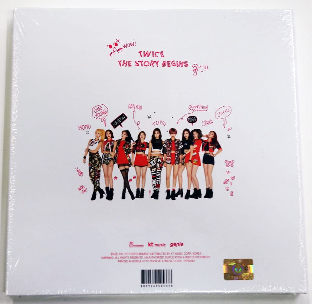 Twice The Story Begins 1st Mini Album Free Gift Kpop Market Hanteo Gaon Chart Family Store