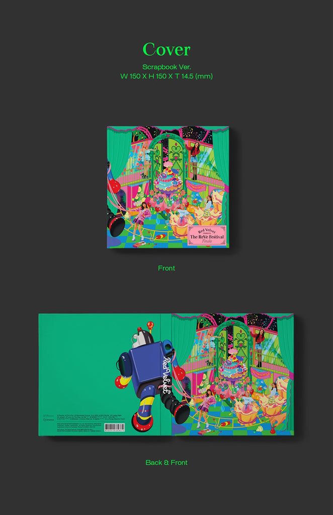 RED VELVET - The ReVe Festival Finale [Scrapbook ver.] Album+Free Gift –  KPOP MARKET [Hanteo & Gaon Chart Family Store]