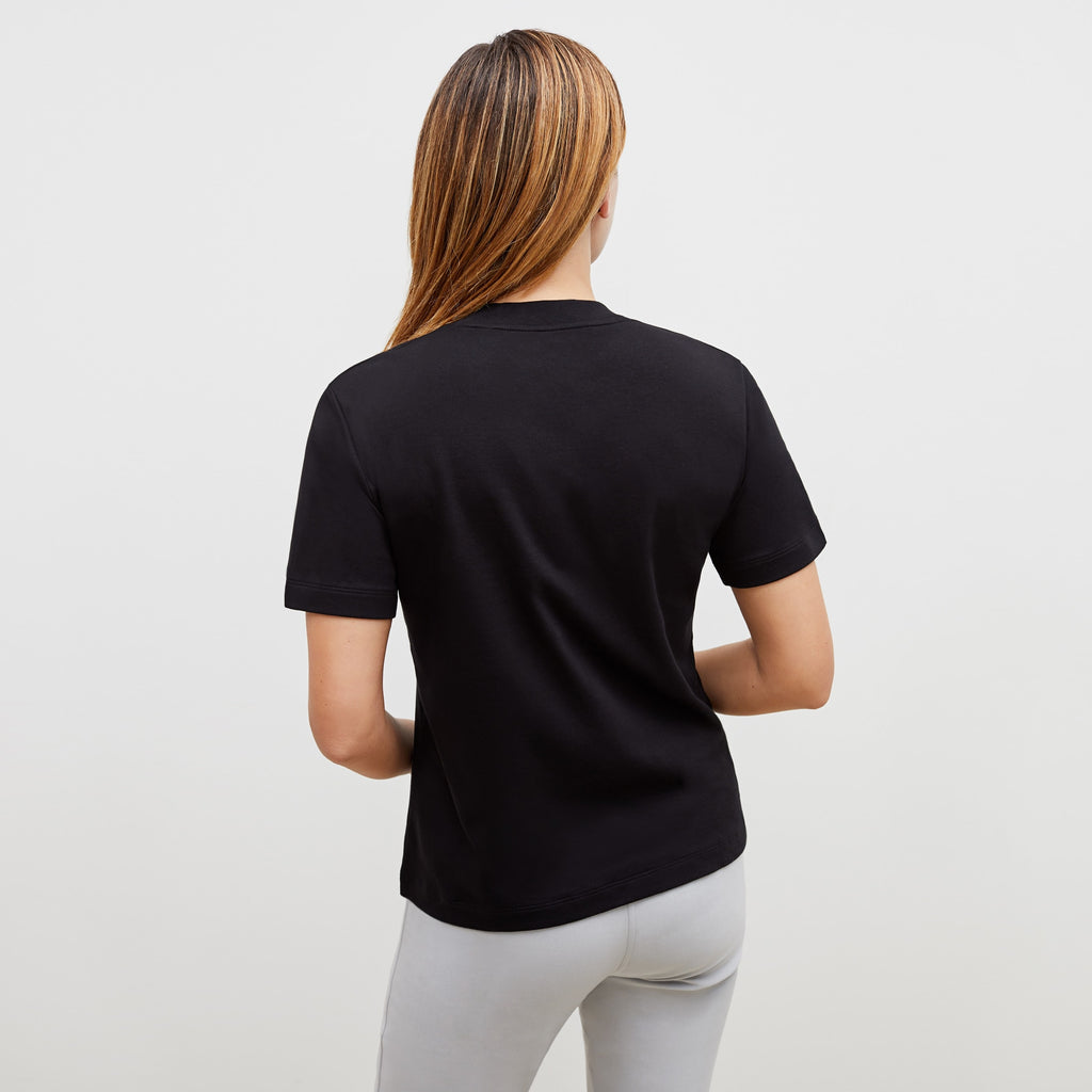 Leslie T-Shirt - Pima Cotton :: Black – M.M.LaFleur