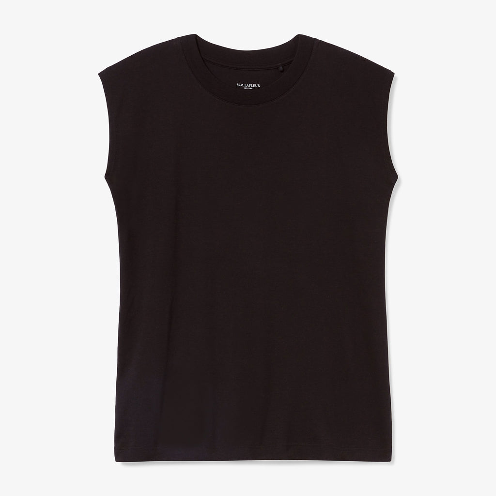 Alina T-Shirt - Pima Cotton :: Black – M.M.LaFleur