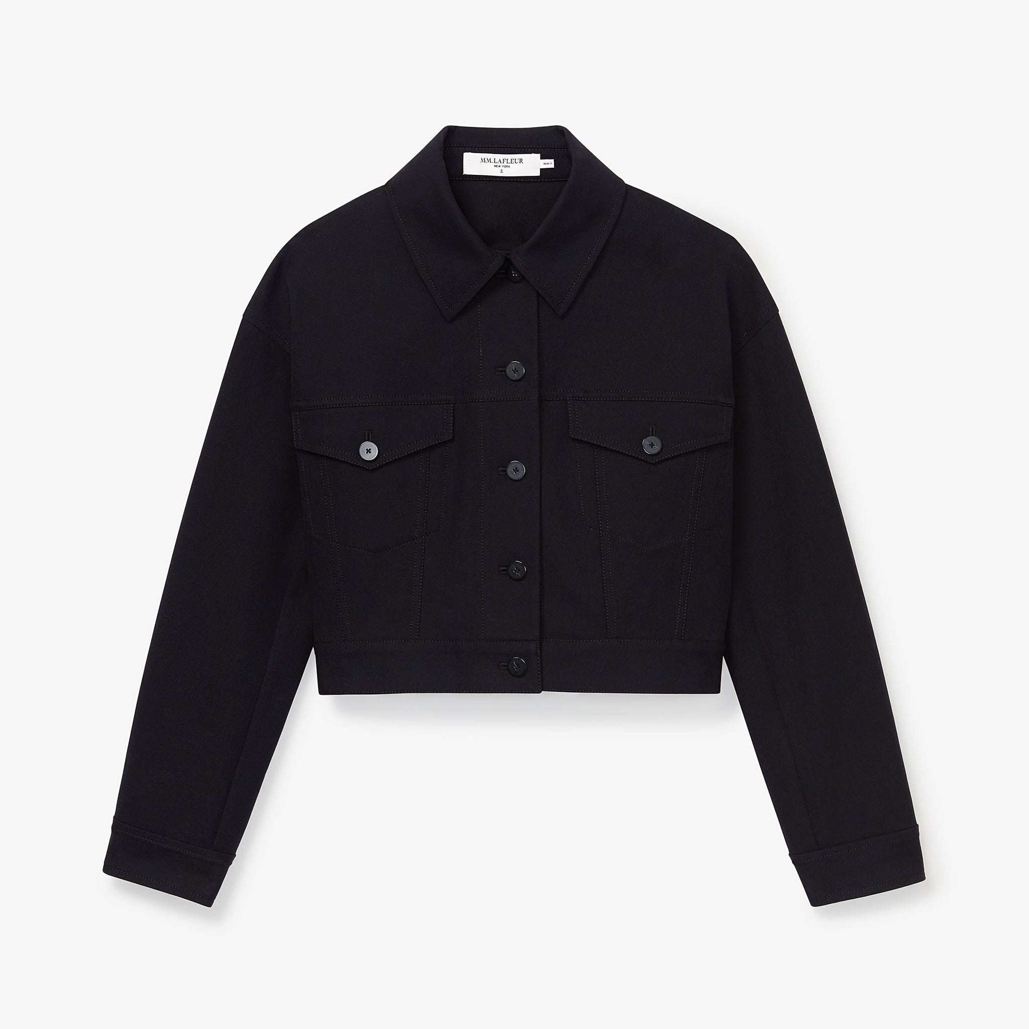 Anna Jacket - Better Than Denim :: Black – M.M.LaFleur