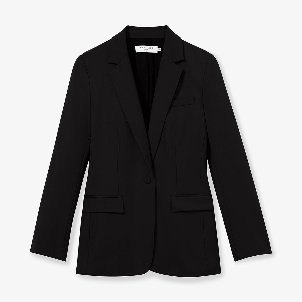 Yiyan Blazer - Wool Twill :: Black – M.M.LaFleur