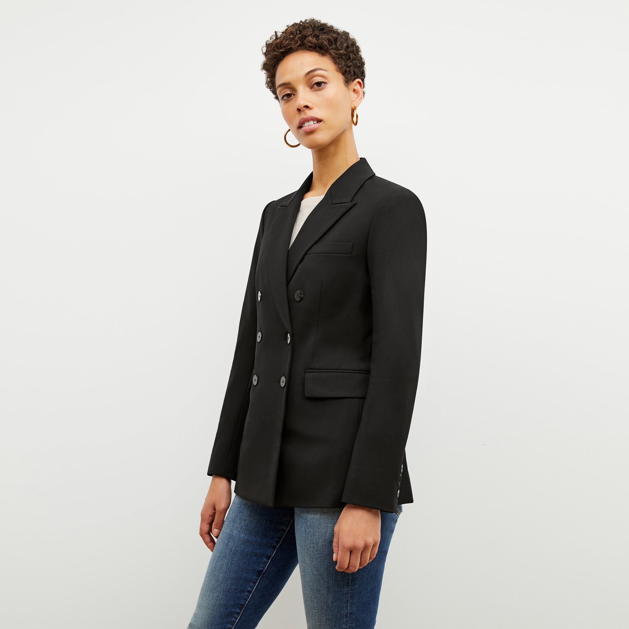 Kati Jacket - Wool Twill :: Black – M.M.LaFleur