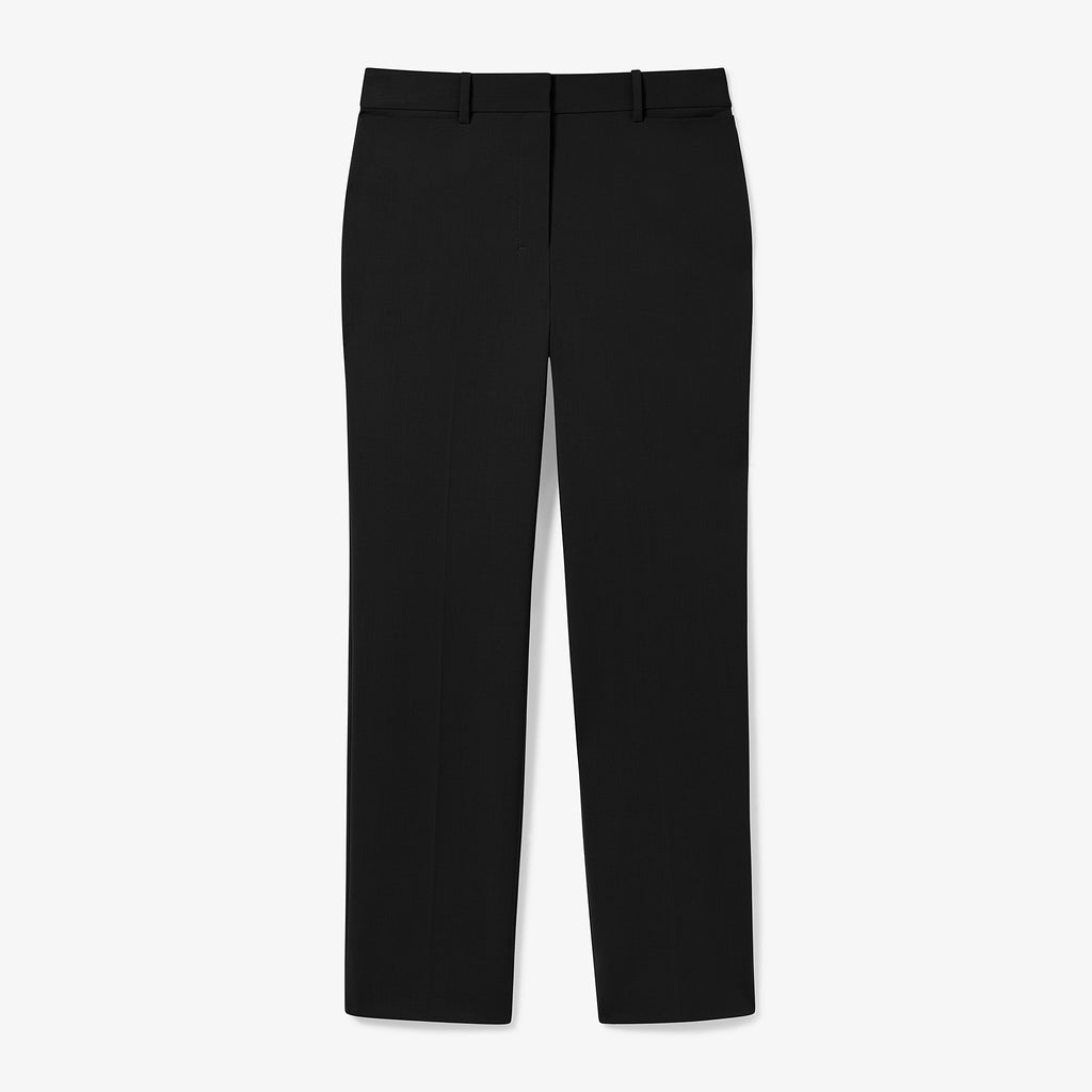 Smith Pant - Washable Wool Twill :: Black – M.M.LaFleur