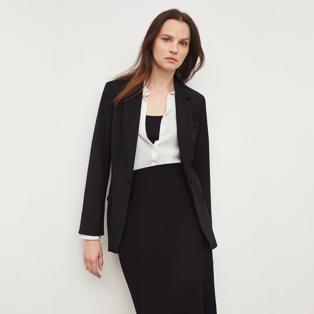 Cobble Hill Skirt - Washable Wool Twill :: Black – M.M.LaFleur