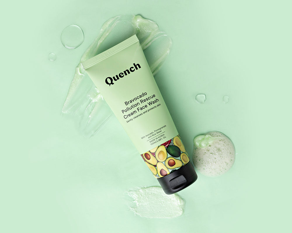 Quench Bravocado Pollution Rescue Cream Face Wash