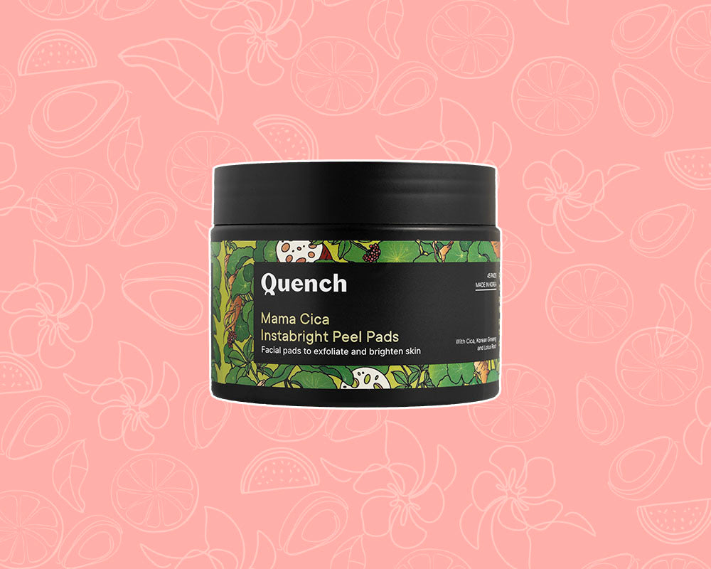 Quench Mama Cica Instabright Peel Pads