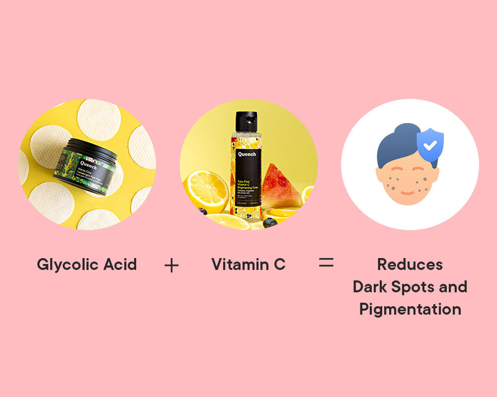 can you pair glycolic acid and vitamin C