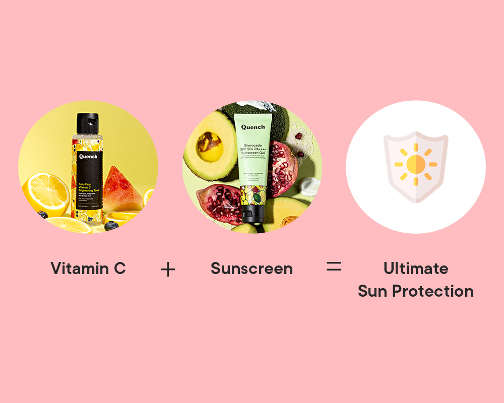 can you pair vitamin C with sunscreen