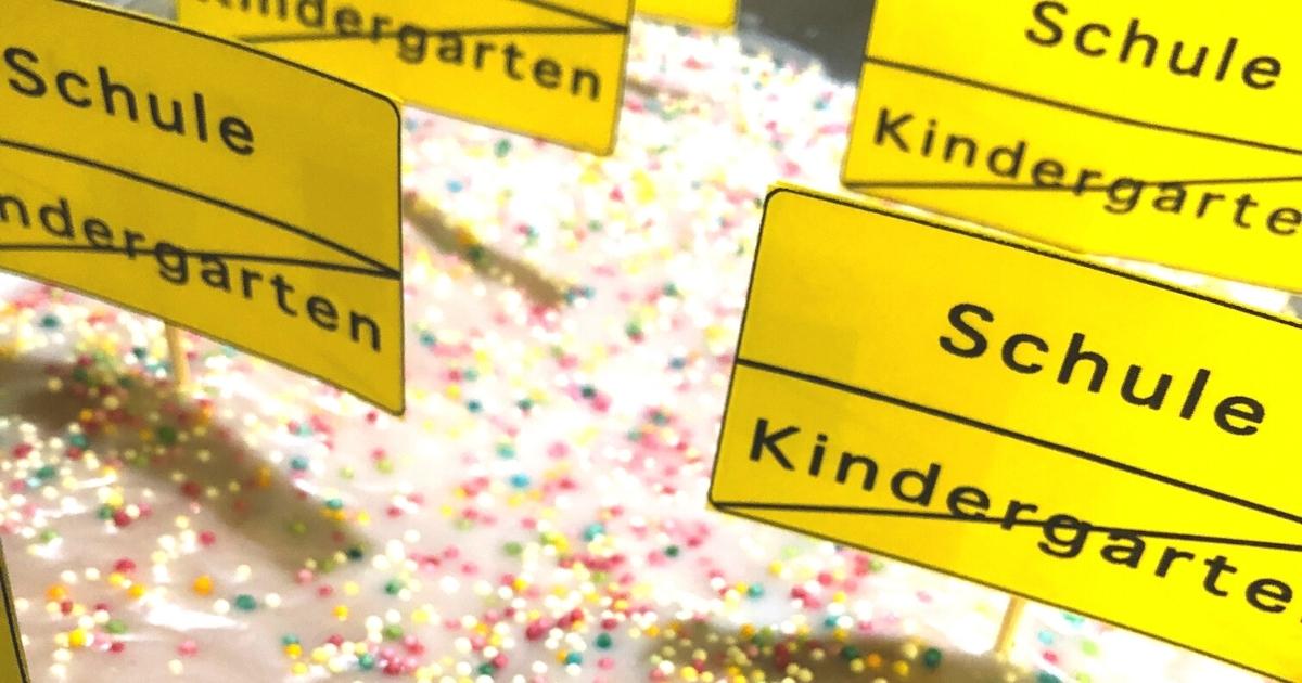 Abschied Kindergarten Kuchen