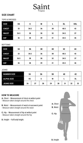 Size Charts – Lewk Clothing