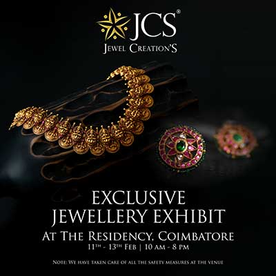 Exclusive Jewellery Exhibit - At the Residency, Coimbatore - Feb 2021