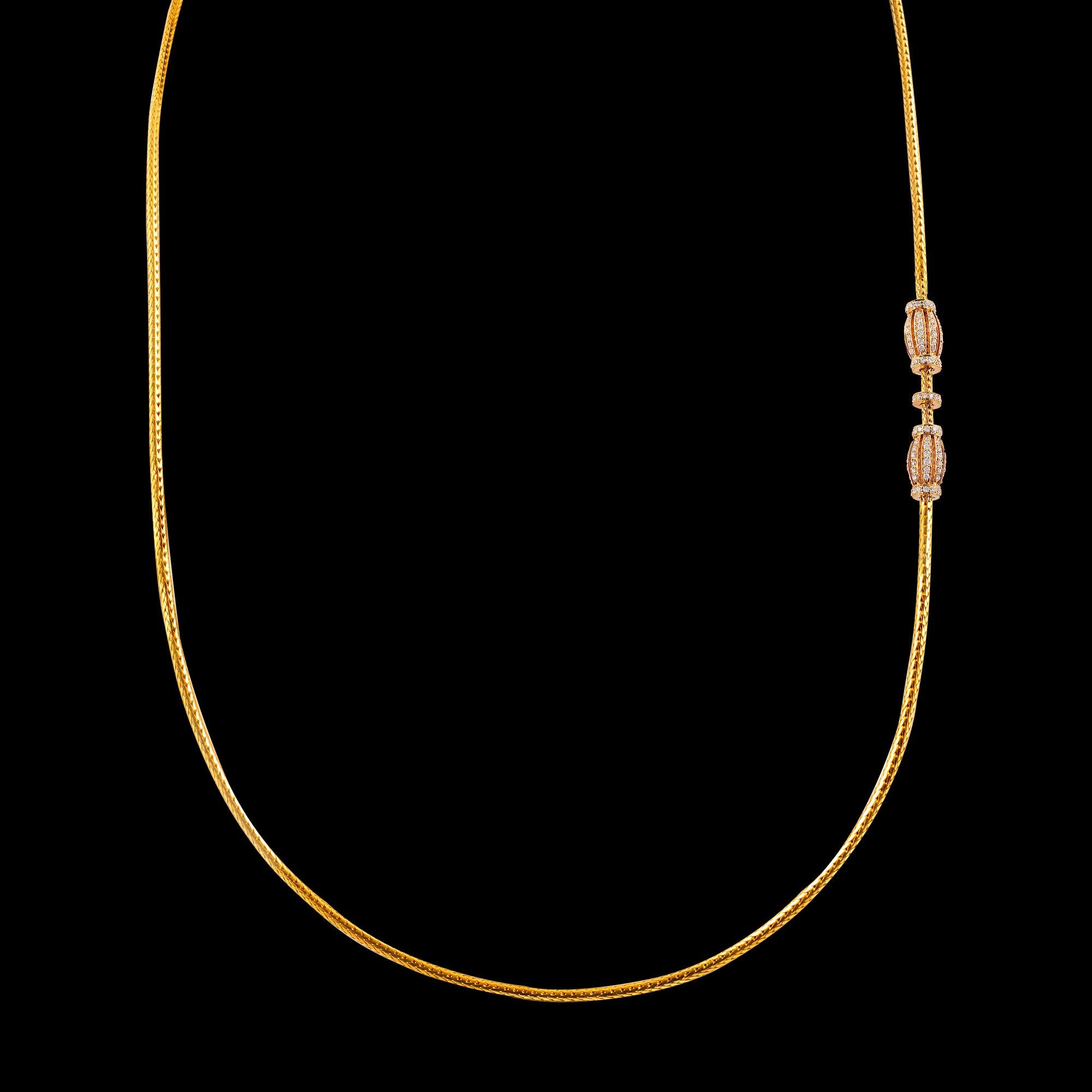 diamond thali chain