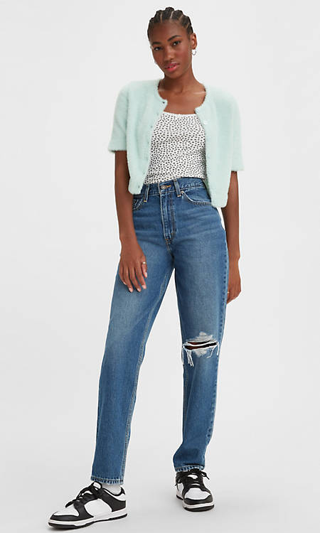 The 80's Mom Jeans by Levi's - Medium Wash – THE SKINNY