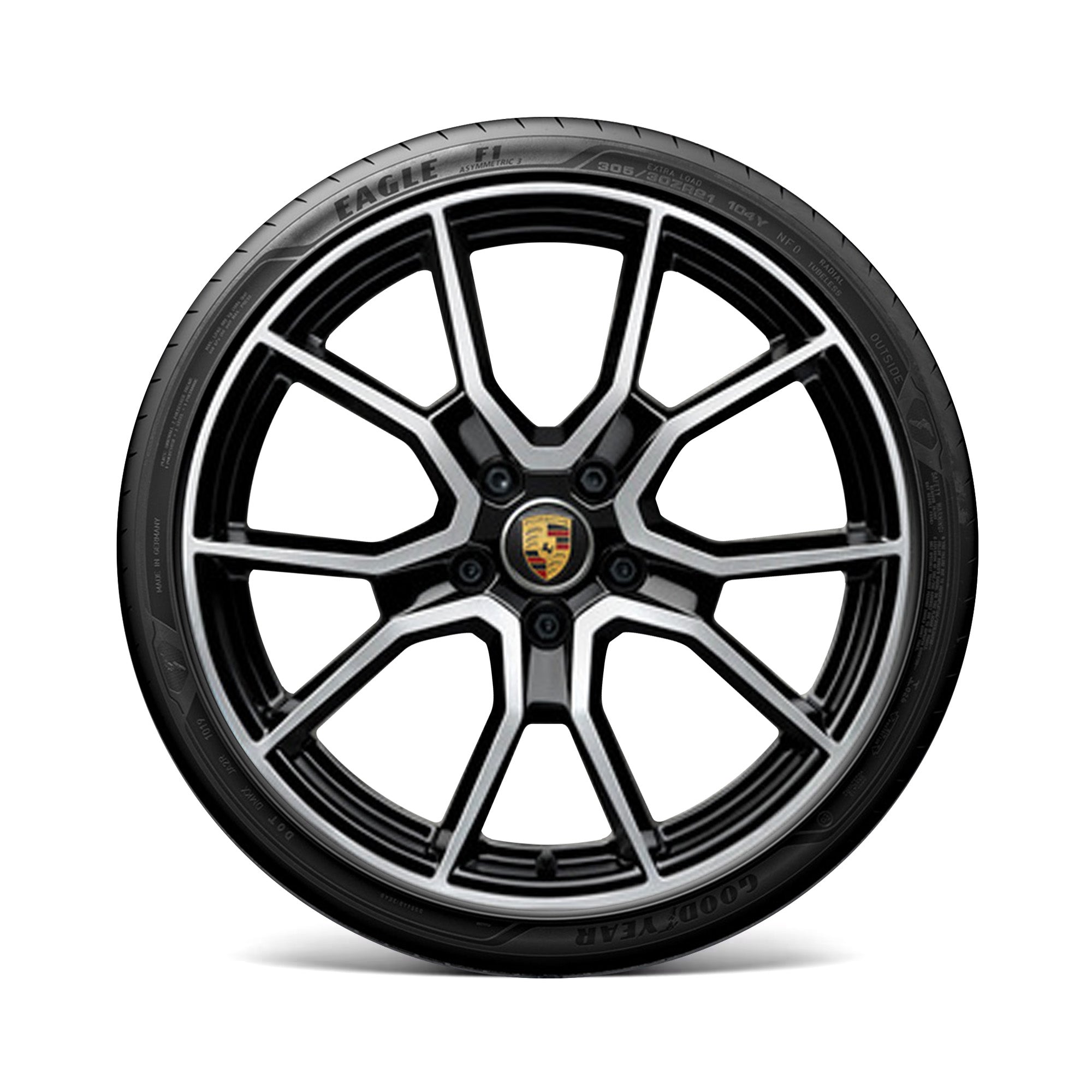 21 inch Porsche Taycan RS Spyder Design Wheel