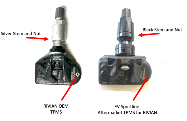 Aftermarket vs OEM Rivian TPMS