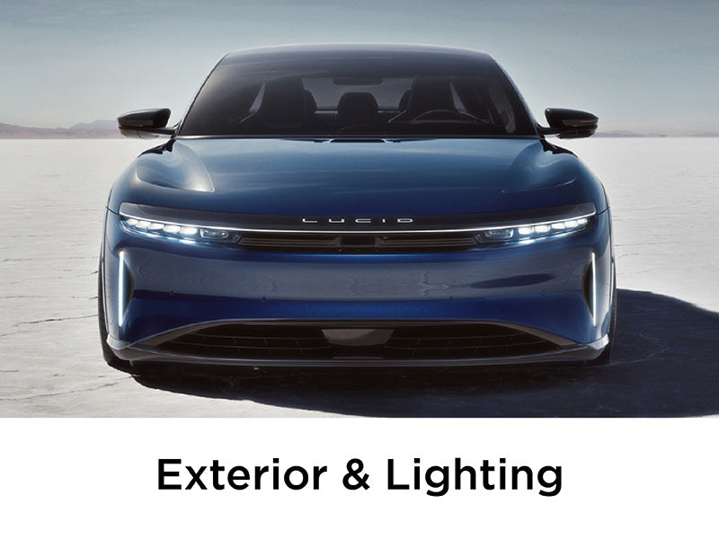 Lucid Air Aftermarket Exterior Accessories and Upgrades