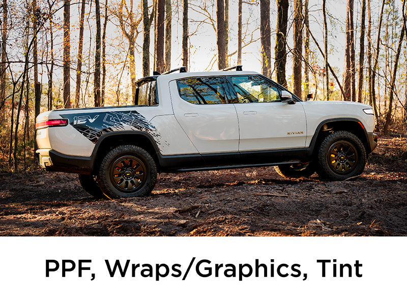 Rivian R1T Aftermarket Graphics PPF Wraps Upgrades