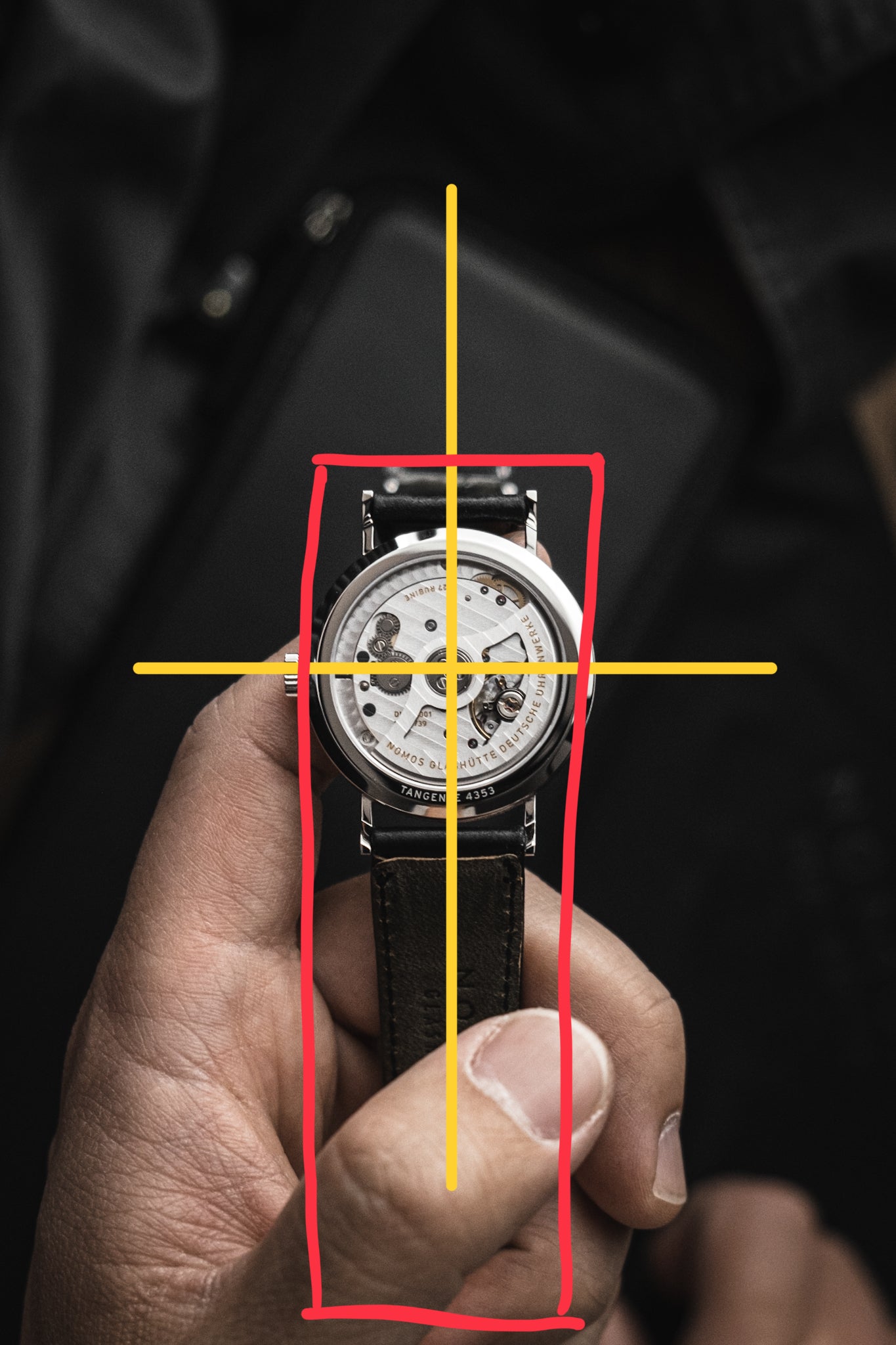 How to properly center a watch in your composition