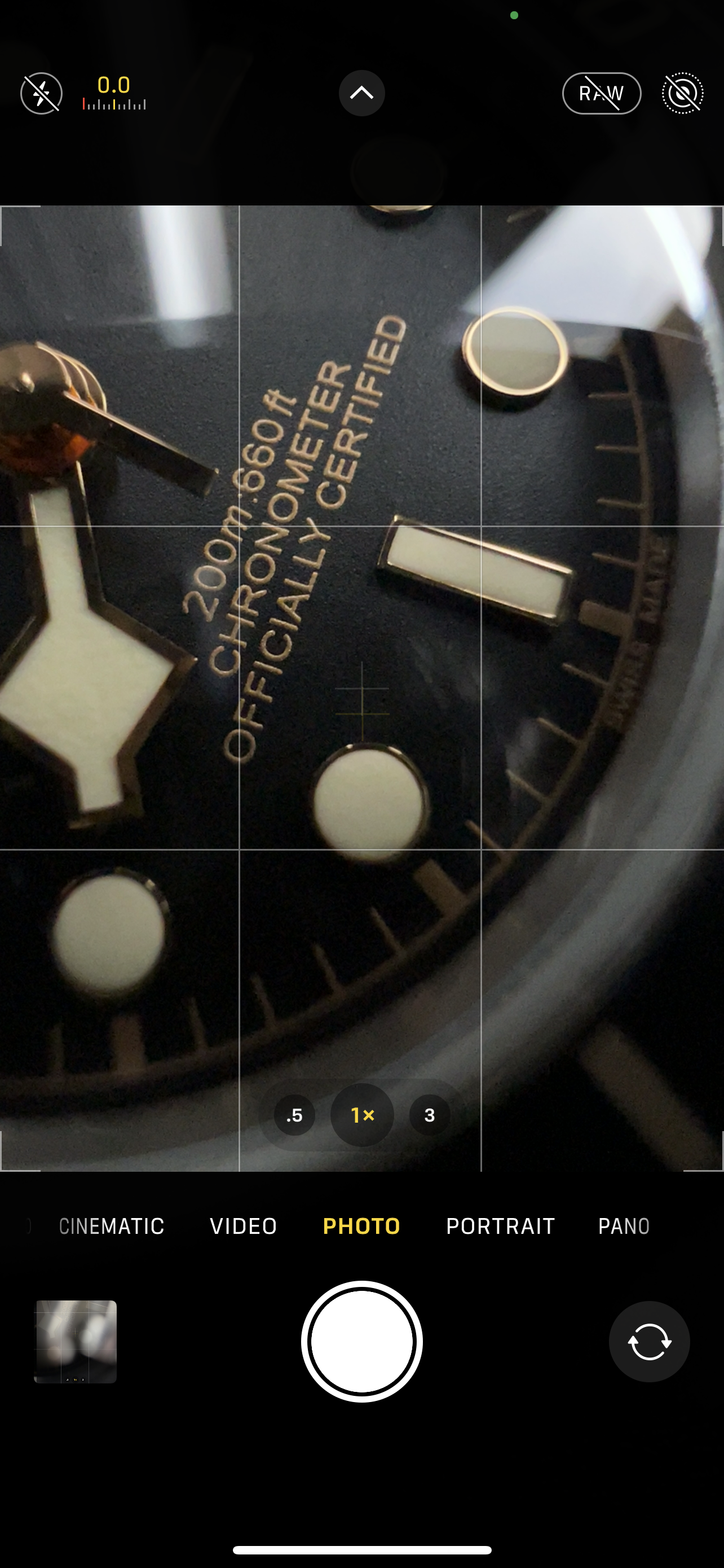 Shooting watch photography with the iPhone 13 Pro Max