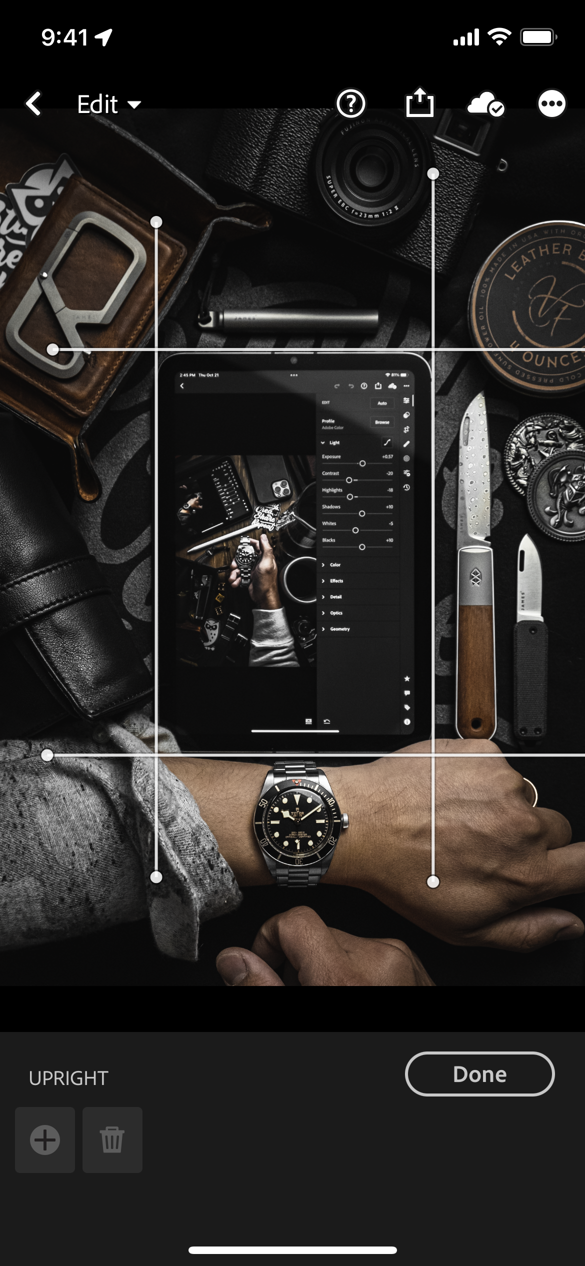 How to perfectly straighten your watch photos