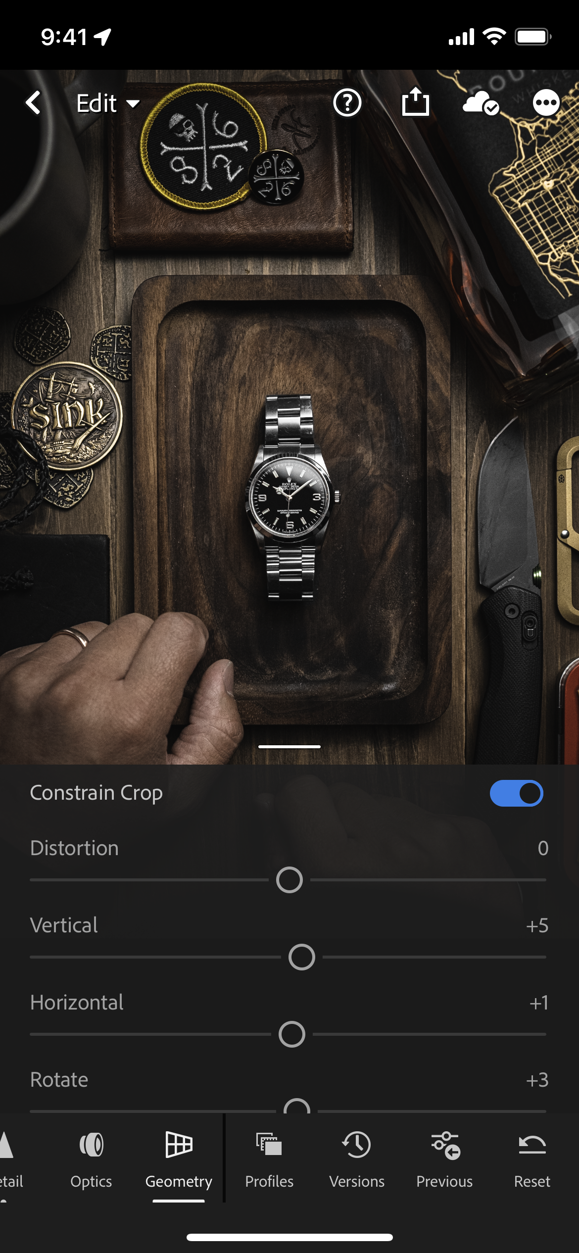 How to perfectly straighten your watch photos