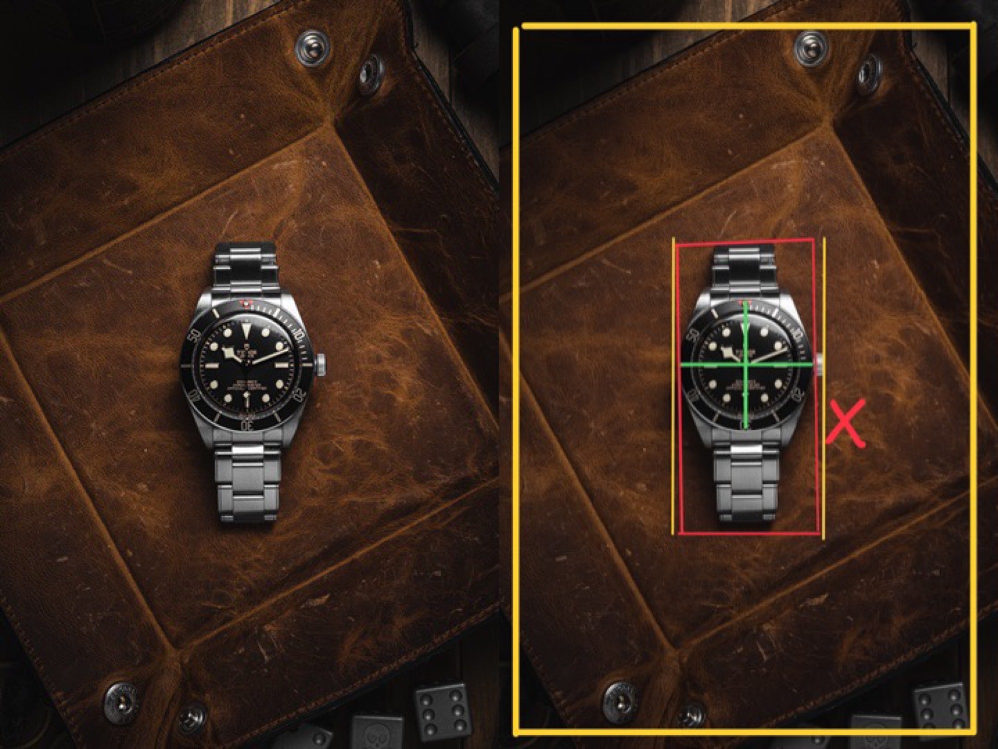 How to perfectly straighten your watch photos