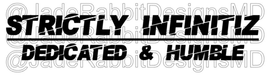 Strictly Infinitiz Dedicated Decals