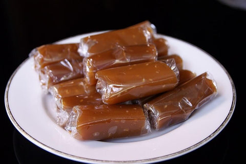 Dodol, a sticky toffee-like confection.