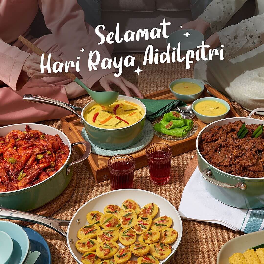 Food for Hari Raya with Cosmic Cookware.