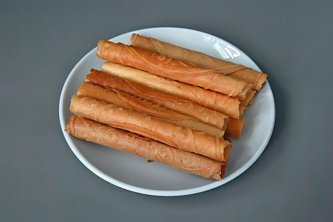 Rolled Kuih Kapit. Photo by Choo Yut Shing.