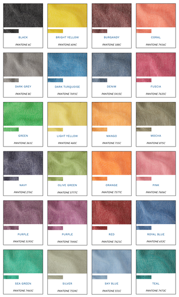 42 Color Swatches
