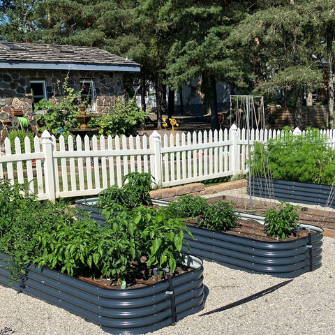 metal garden beds