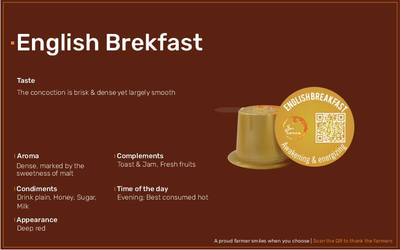 Bonhomia English Breakfast Tea Capsules