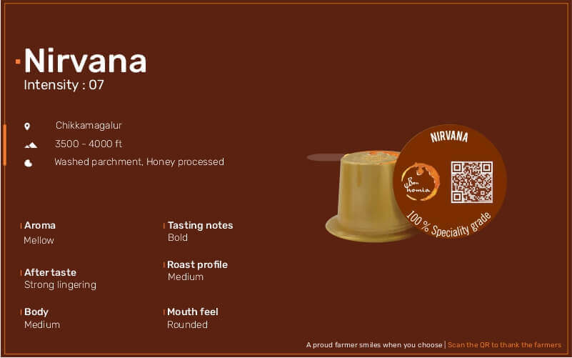 Bonhomia Nirvana Coffee capsule