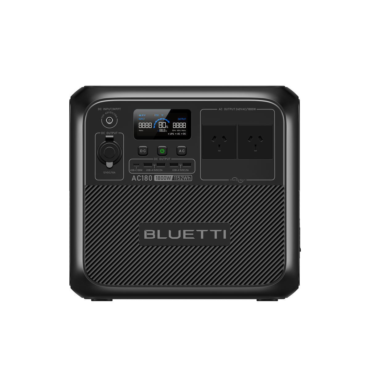 BLUETTI Portable Power Station EB70S, 716Wh LiFePO4 Battery Backup w/ 4  800W AC Outlets (1,400W Peak), 100W Type-C, Solar Generator for Road Trip