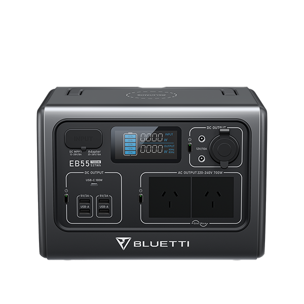 BLUETTI EB55 Portable Power Station , 700W 537Wh