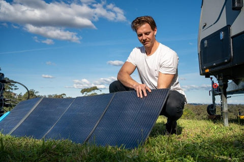portable solar panels for camping