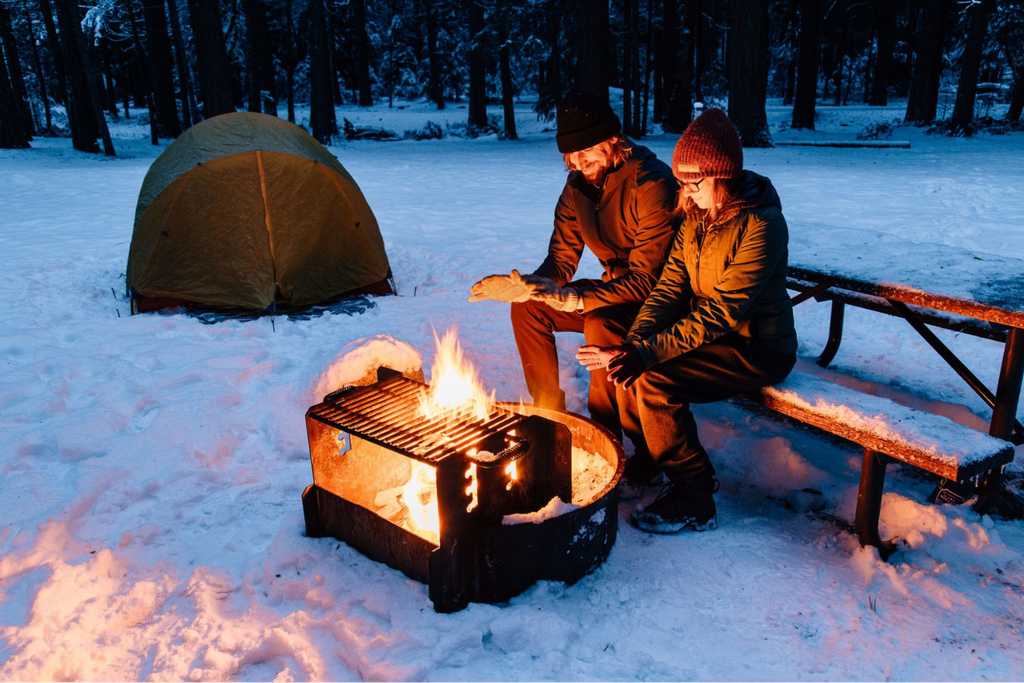 winter camping