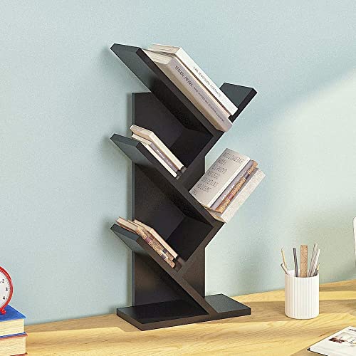 Wooden Book Shelf for Study Room Living Room Bedroom Home Library Kids Books Shelf Stand Dime Store
