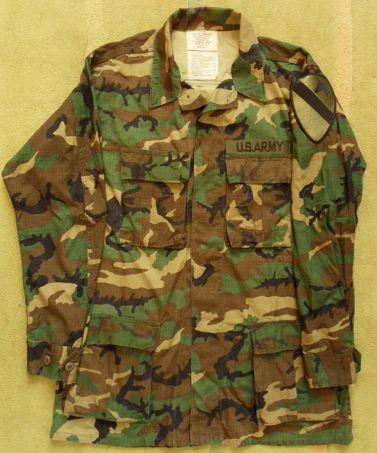 Army ERDL RDF Camo Coat – Reforger Military Store