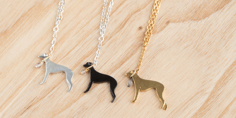 whippet necklace