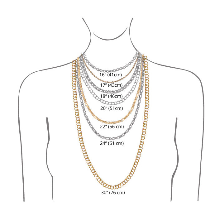 necklace lengths illustration